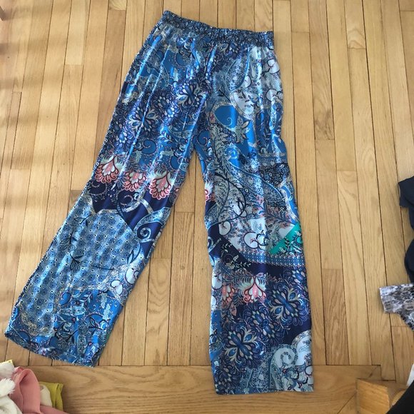 Massimo Dutti Pants - Massimo Dutti Paisley Trendy pants